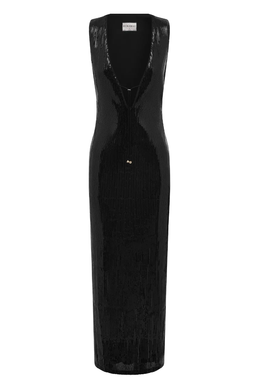 BLAISE MAXI DRESS - BLACK