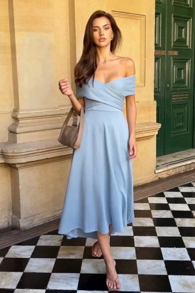 BELINA DRESS - BABY BLUE