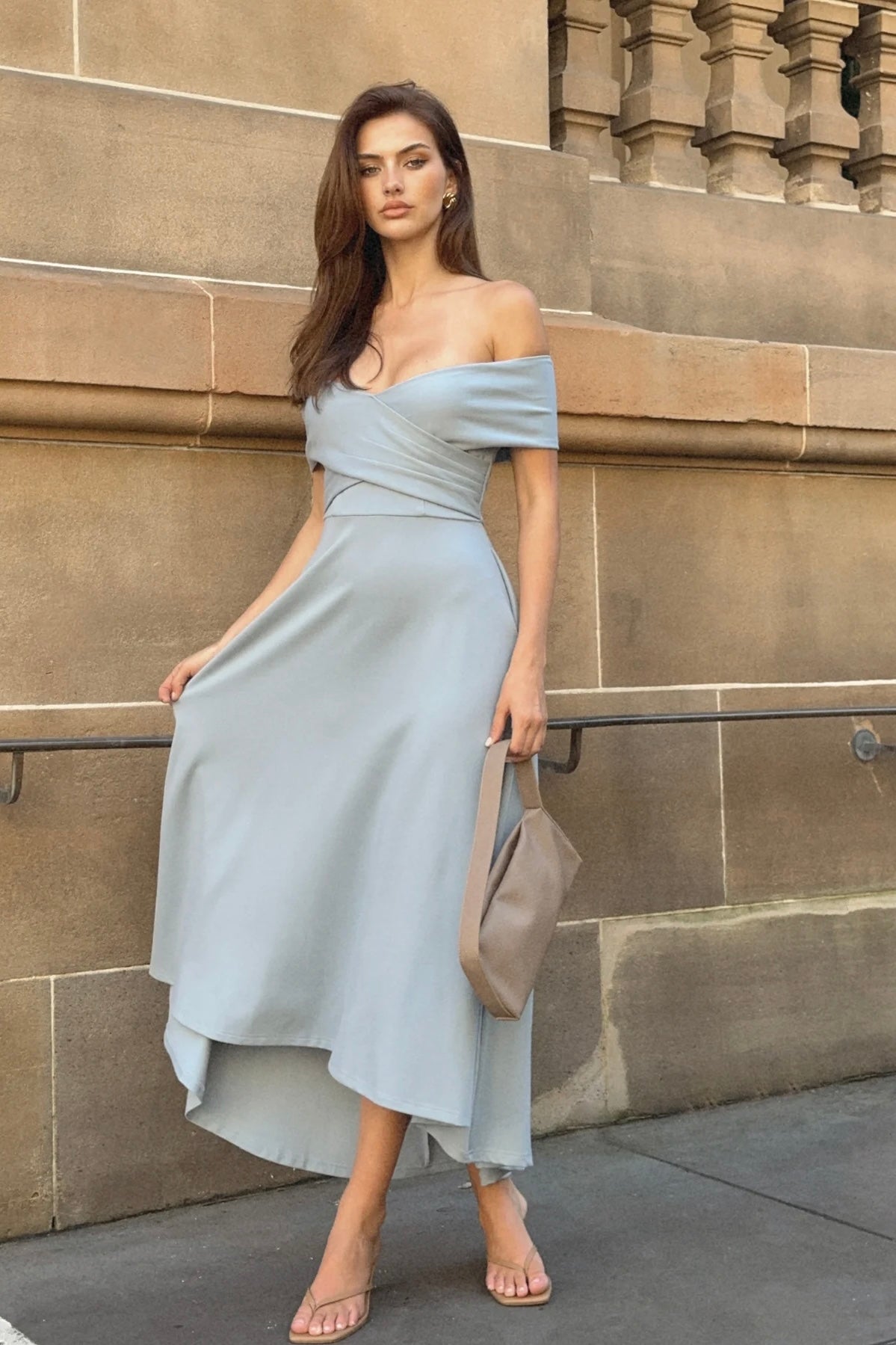 BELINA DRESS - BABY BLUE