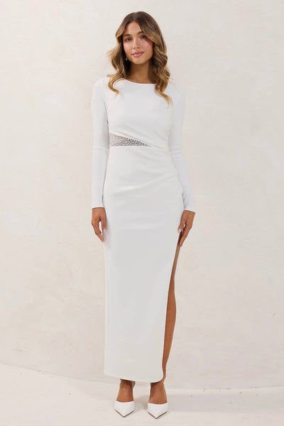 JEANNA DRESS - WHITE