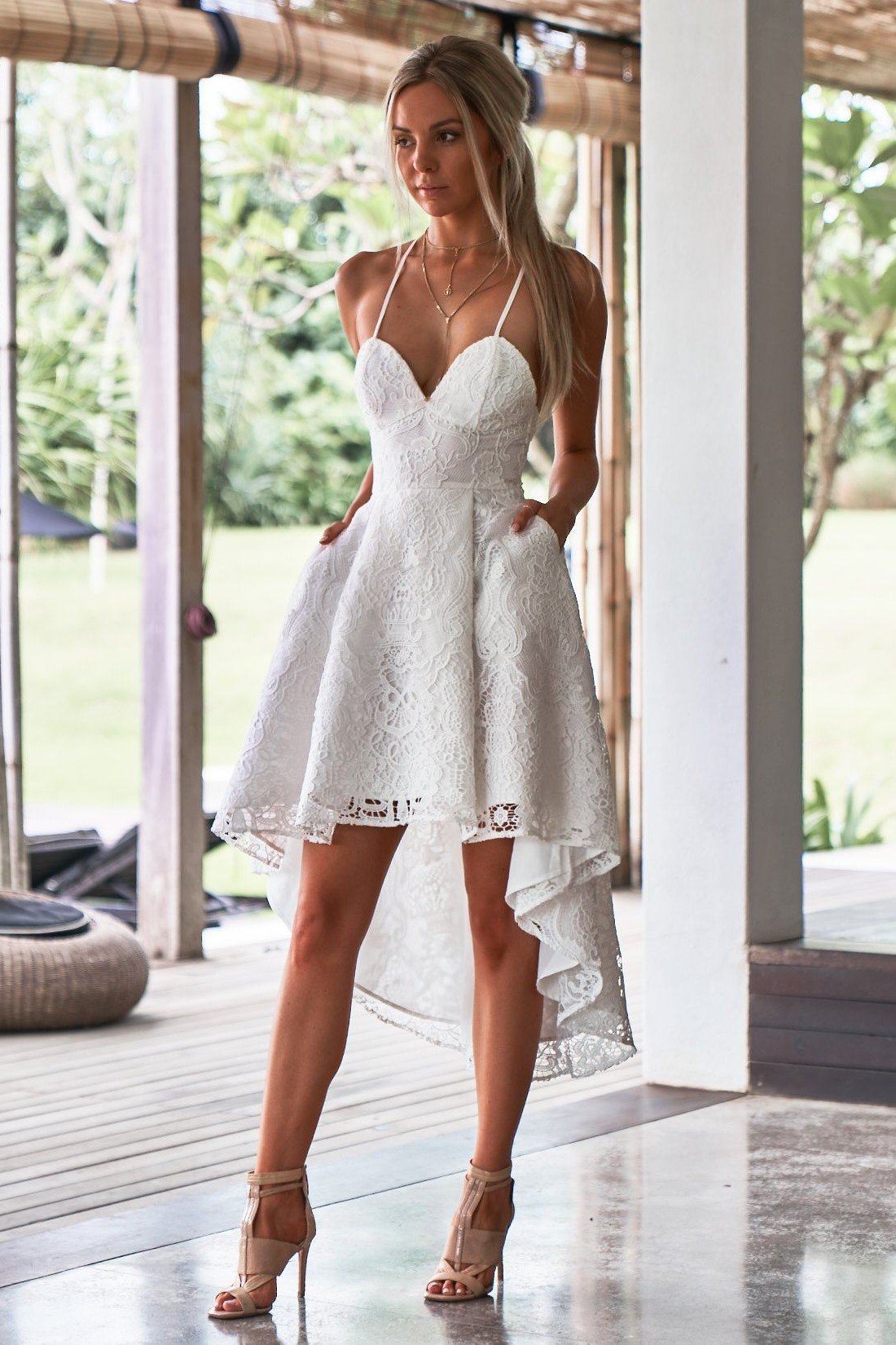 MARILYN DRESS - WHITE