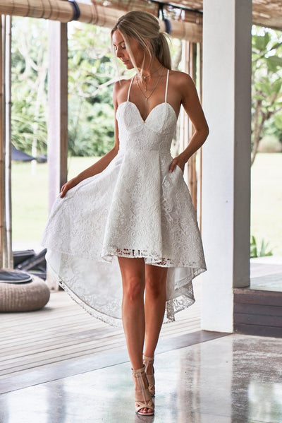 MARILYN DRESS - WHITE