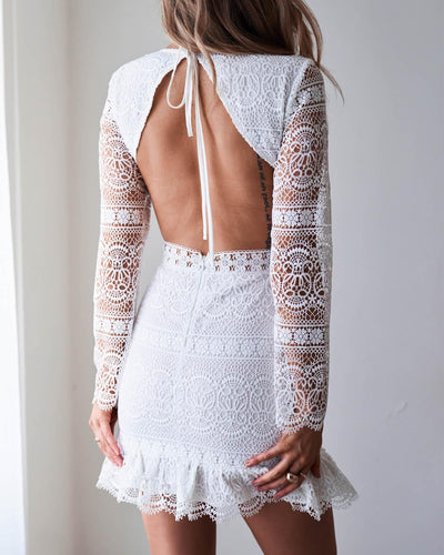 PAGET DRESS - WHITE