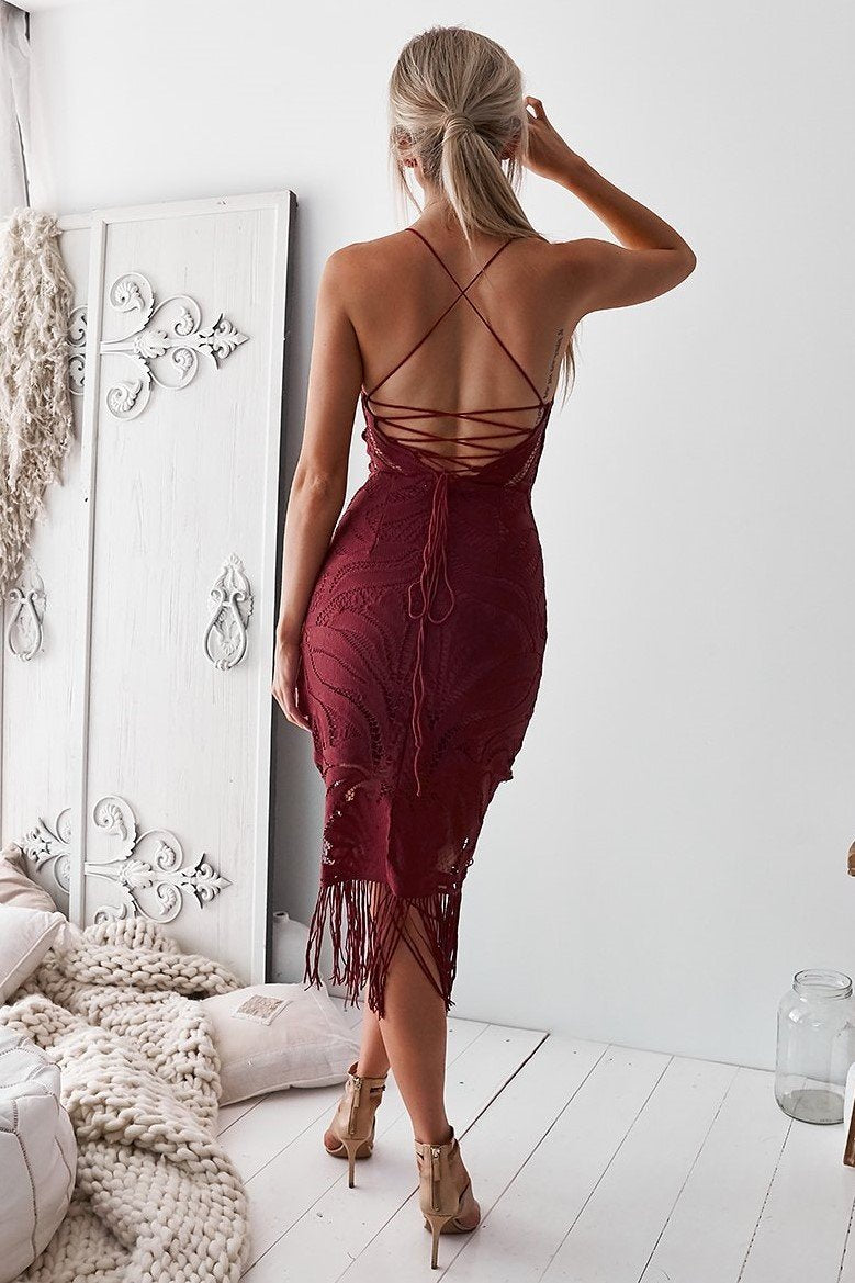KHALEESI DRESS - ROSE