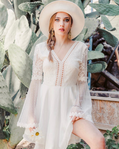 BETHANY DRESS - WHITE