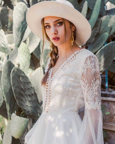 BETHANY DRESS - WHITE